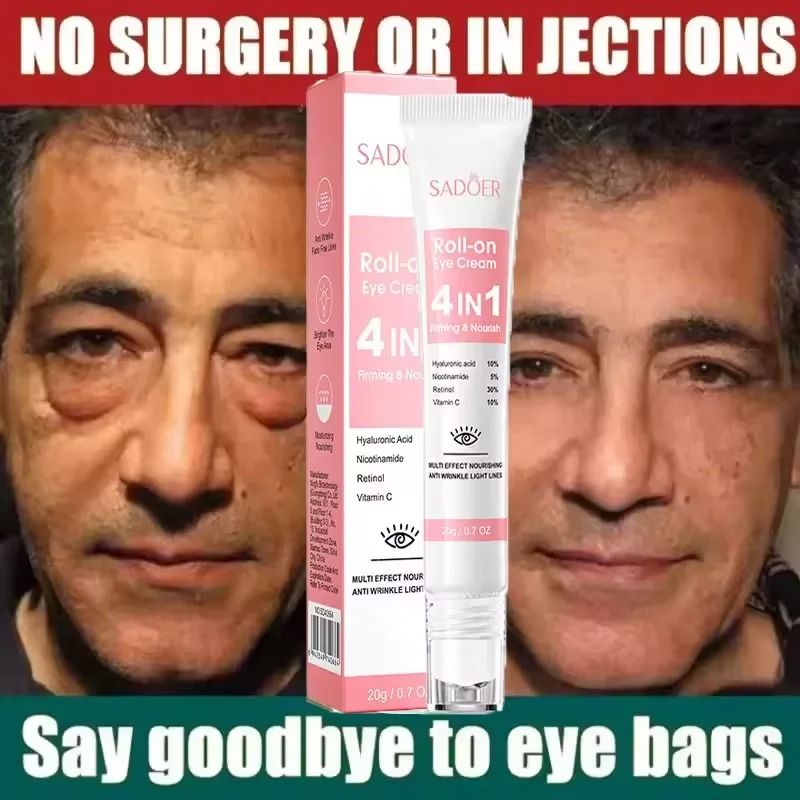 Instant Eye Bag Recovery Cream – Retinol Infused Anti-Wrinkle & Firming Therapy