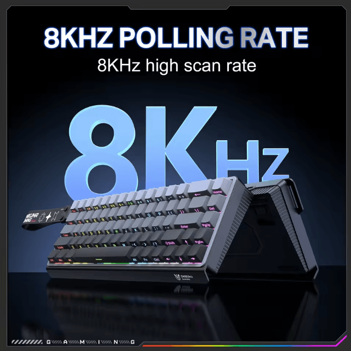 ONIKUMA G69 Magnetic Gaming Keyboard 60 Percent Wired High Speed Response
