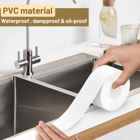 Wide Stove Gap Sealing Strip Self Adhesive Waterproof Kitchen and Bath Caulking Tape