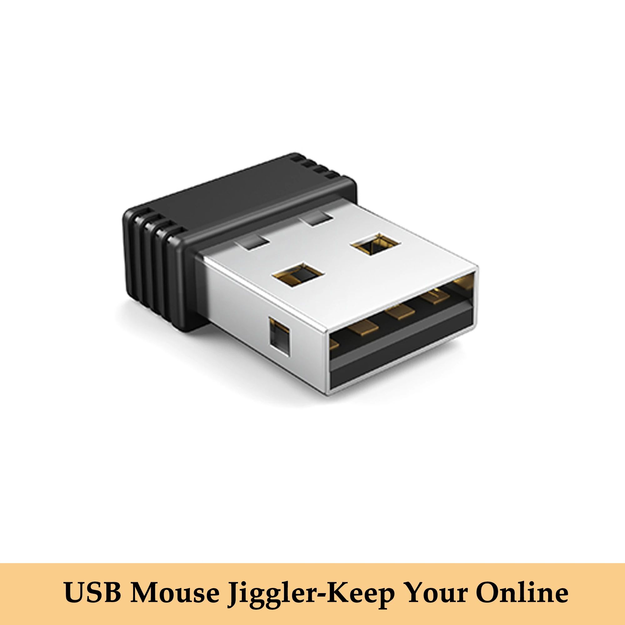 Undetectable USB Mouse Jiggler – Automatic Mouse Mover to Keep Laptop Awake