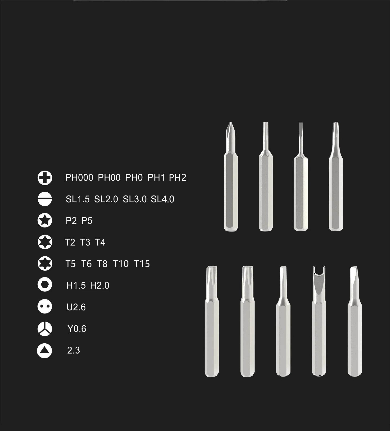 25 In 1 Precision Magnetic Screwdriver Repair Set