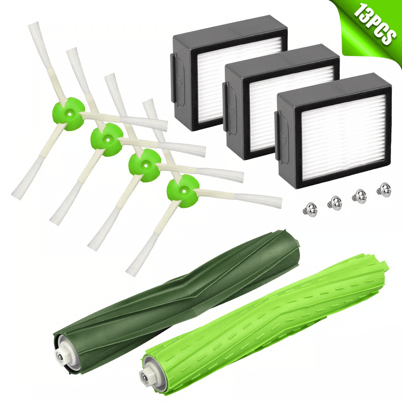 Roomba Replacement Parts Kit with HEPA Filters and Side Brushes for Deep Cleaning