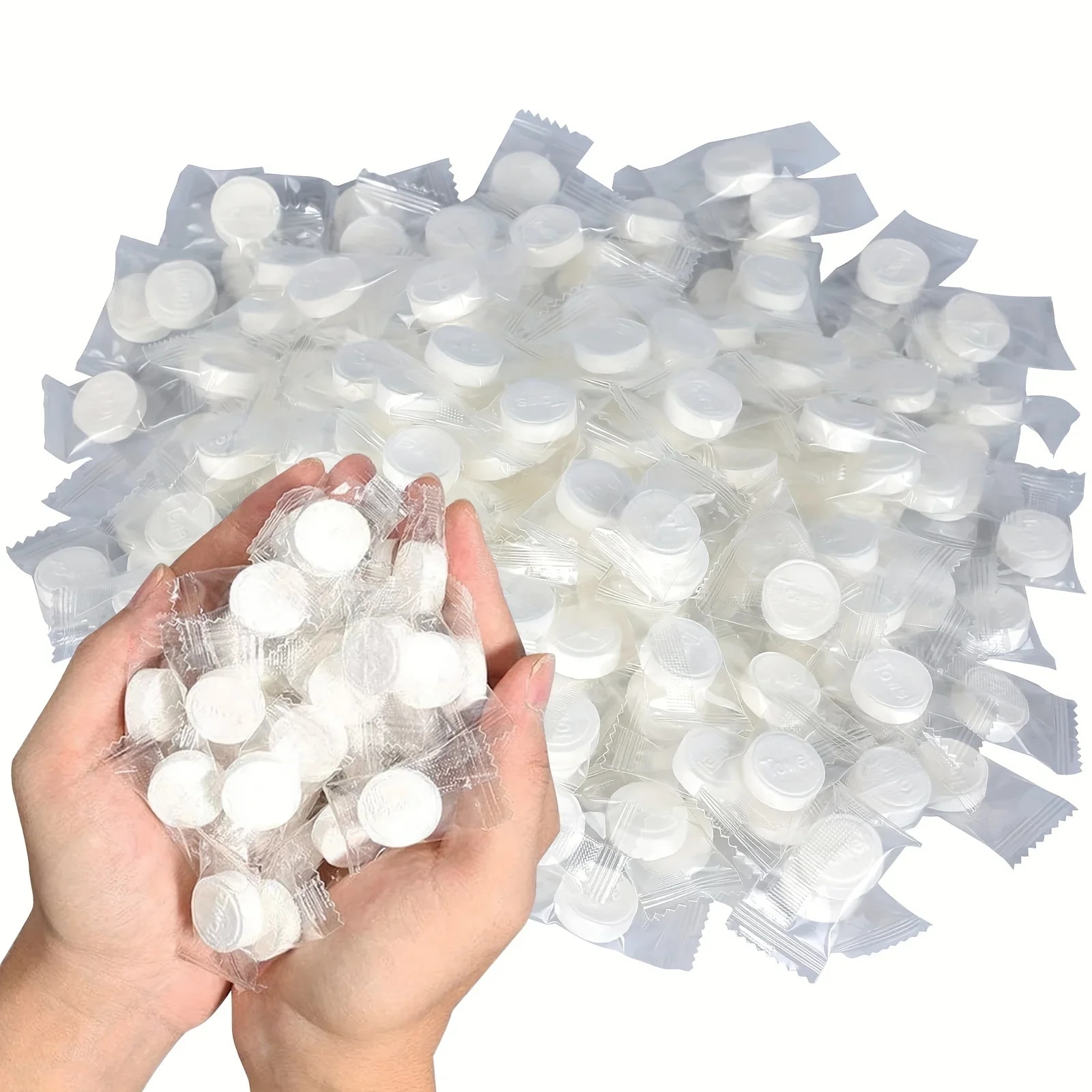 Portable Compressed Towels for Face Cleaning & Makeup Removal – Soft Non-Woven Wipes