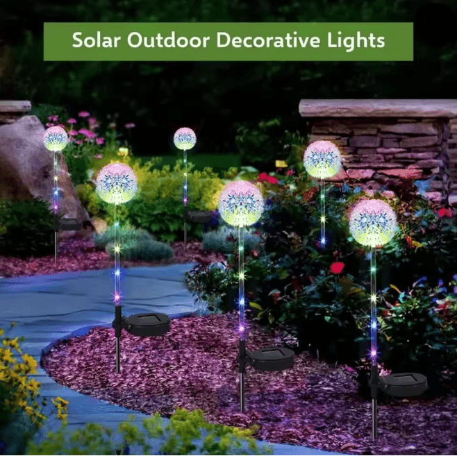 Solar Dandelion Garden Light