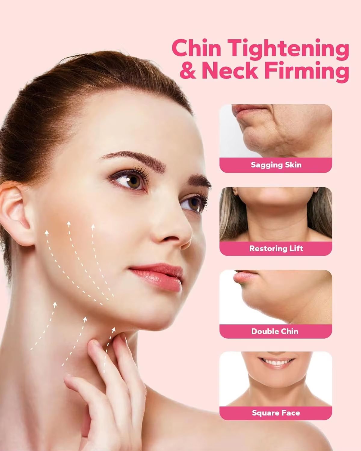 V-Line Face Strap – Double Chin Reducer & Chin Lift Mask