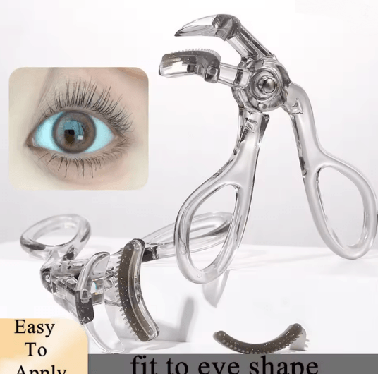 Wide Angle Partial Eyelash Curler Portable One Clip Lash Styling Tool