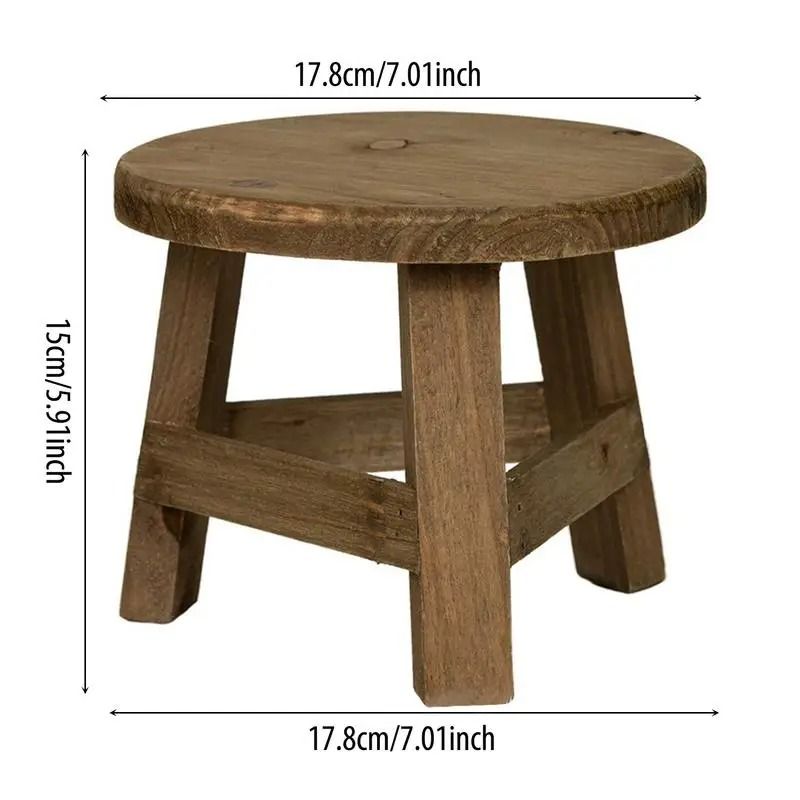 Wooden Plant Stand and Pot Holder