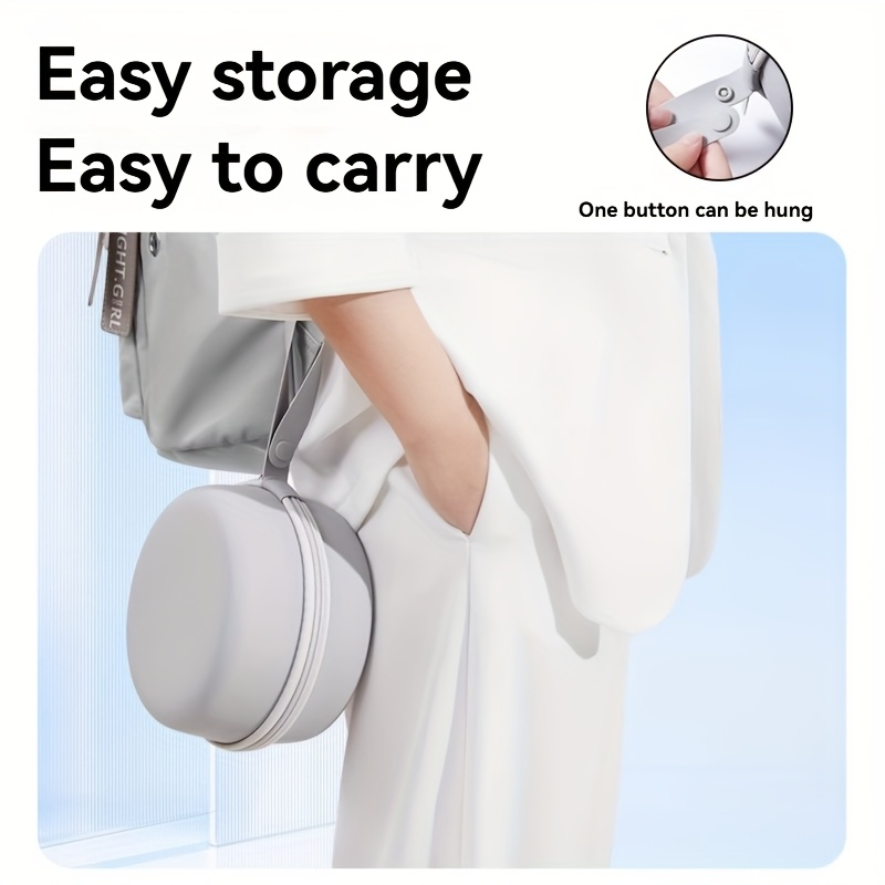 Ergonomic U Shaped Neck Pillow with Storage Bag Memory Foam Travel & Office Support Removable Machine Washable Cover