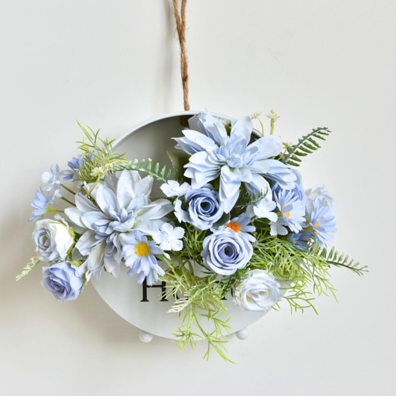 Artificial Rose Flowers Wedding Home Decor Silk Dahlia Hydrangeas Bridal Bouquet Vase for Outdoor Garden