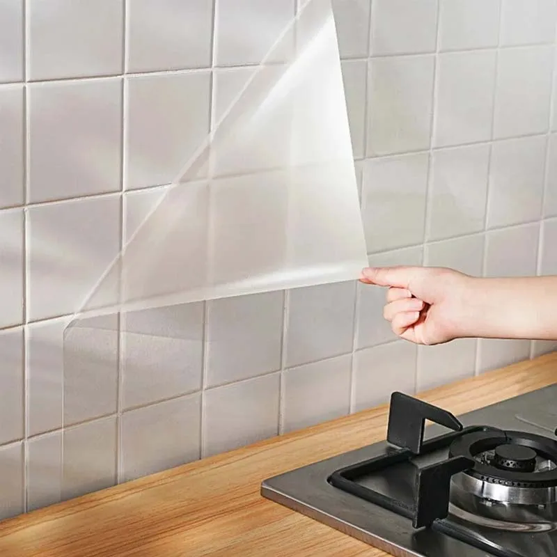 Oil-Proof Self-Adhesive Protective Film Transparent Furniture Film for Home Decor