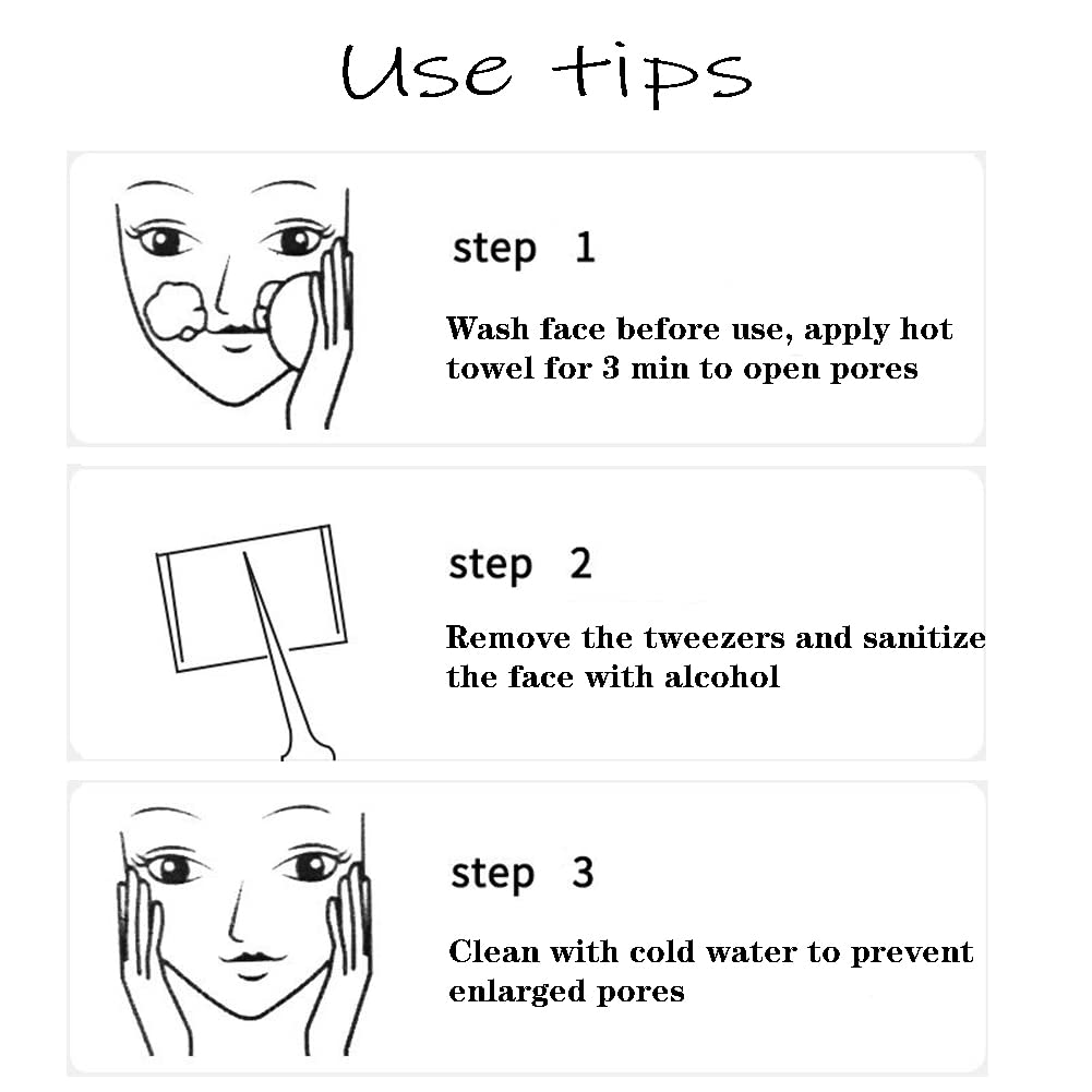 Ultra-Fine No. 5 Blackhead & Acne Removal Tweezers, Professional Beauty Salon Tool