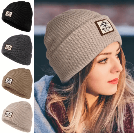 WRELS Outdoor Fleece Sports Hat Windproof Winter Cap for Fishing Cycling Hunting and Hiking Unisex