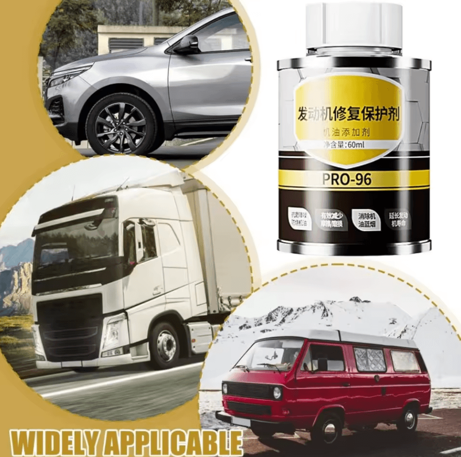 60ml Engine Anti-Wear Repair & Protectant – Noise Reduction, Anti-Shake, Anti-Rust & Anti-Oxidation Agent