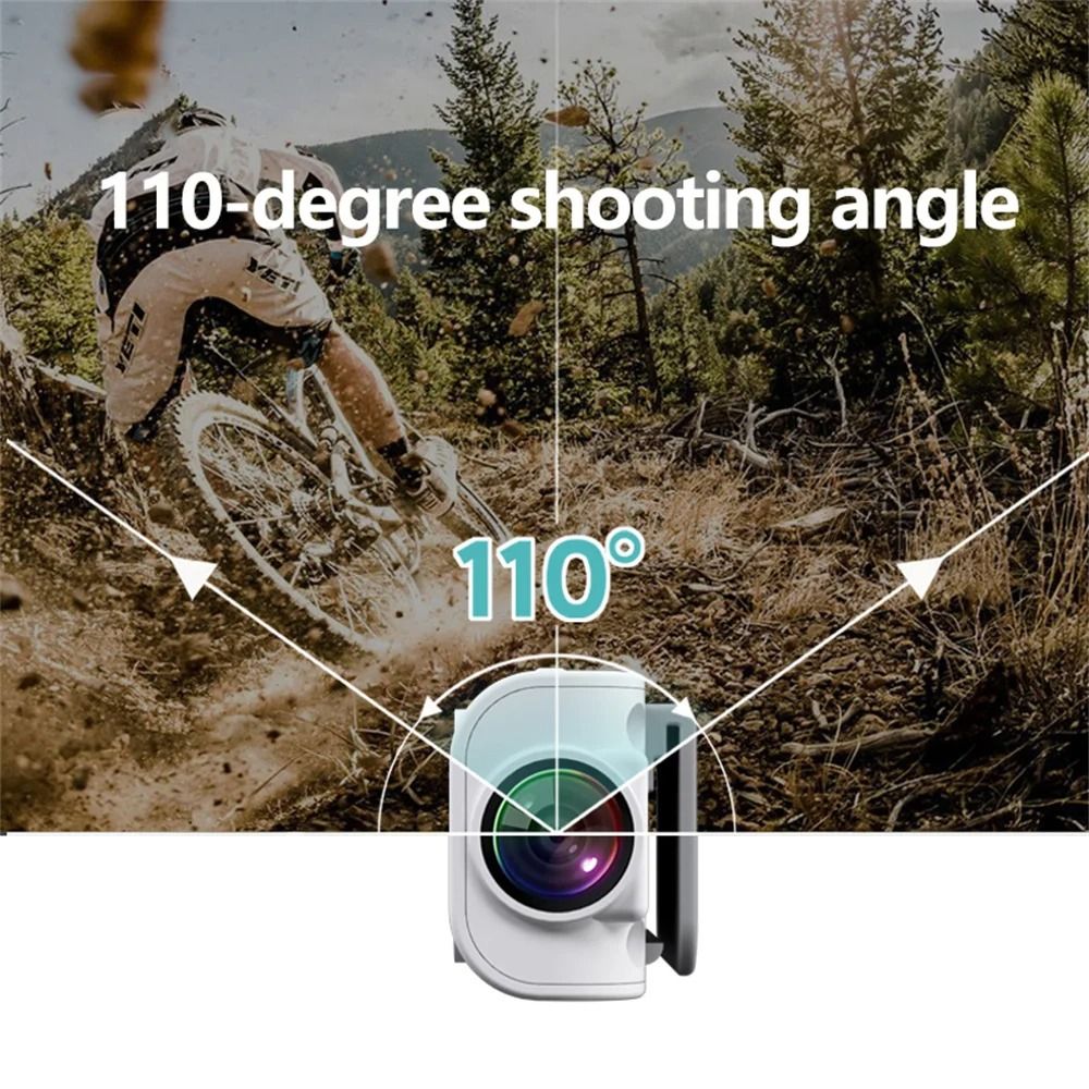 2.7K HD Smart Camera Glasses with WiFi App Control and Audio Recording