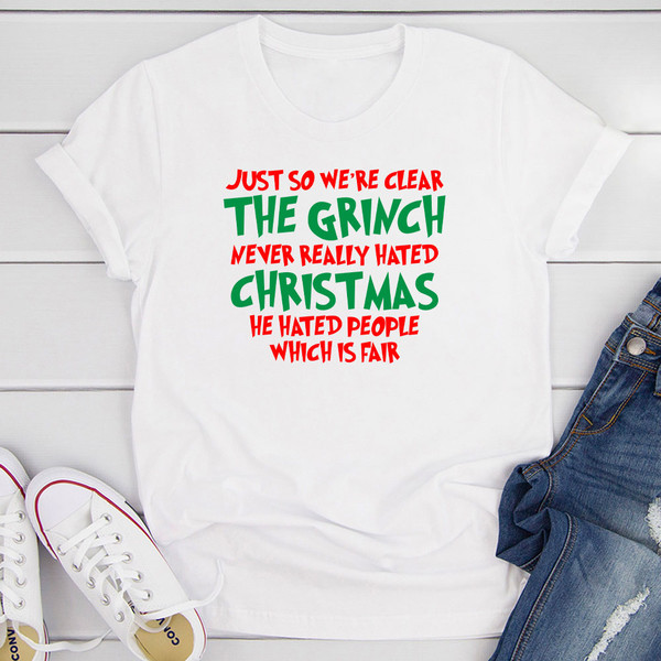 Just So We're Clear T-Shirt