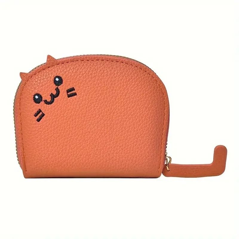 Cat Shaped Wallet Cute Women Card Holder Multi Slot Coin Purse