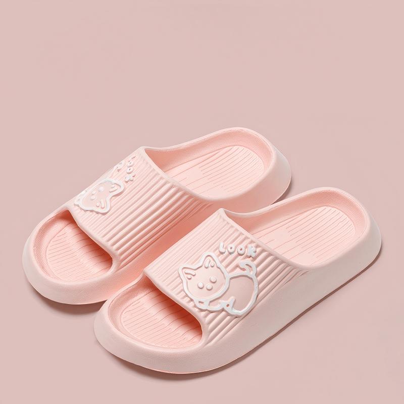 Non-Slip Women's Slippers, Thick-Soled Sandal Slippers, Bathroom Bathing, Summer Outer Wear