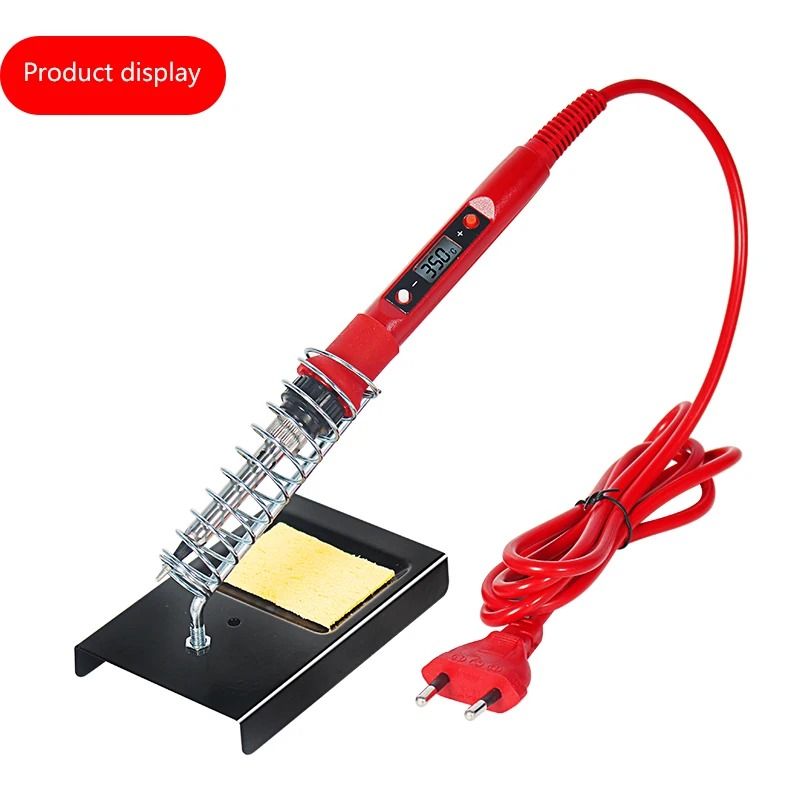 Temperature Electric Soldering Iron Kit 80W LCD + Multimeter Tool Set