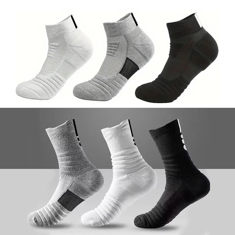 Anti Slip Breathable Football Socks For Men With Cushion Support And Sport Grip Design
