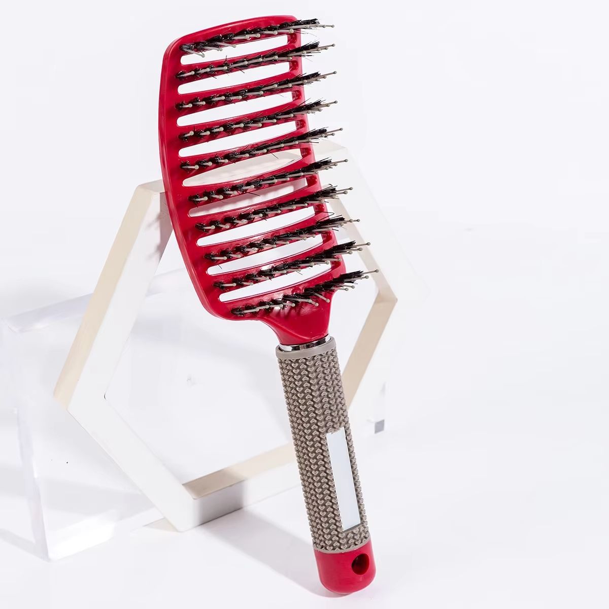 SmoothDetangle Boar & Nylon Scalp Massage Hair Brush