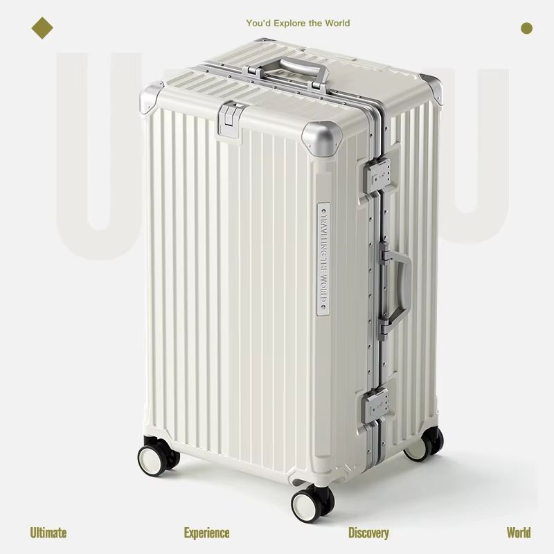 Hard Shell Carry On Suitcase Rolling Travel Luggage with Spinner Wheels 20 24 26 28 30 Inch Large Capacity Durable Lugga