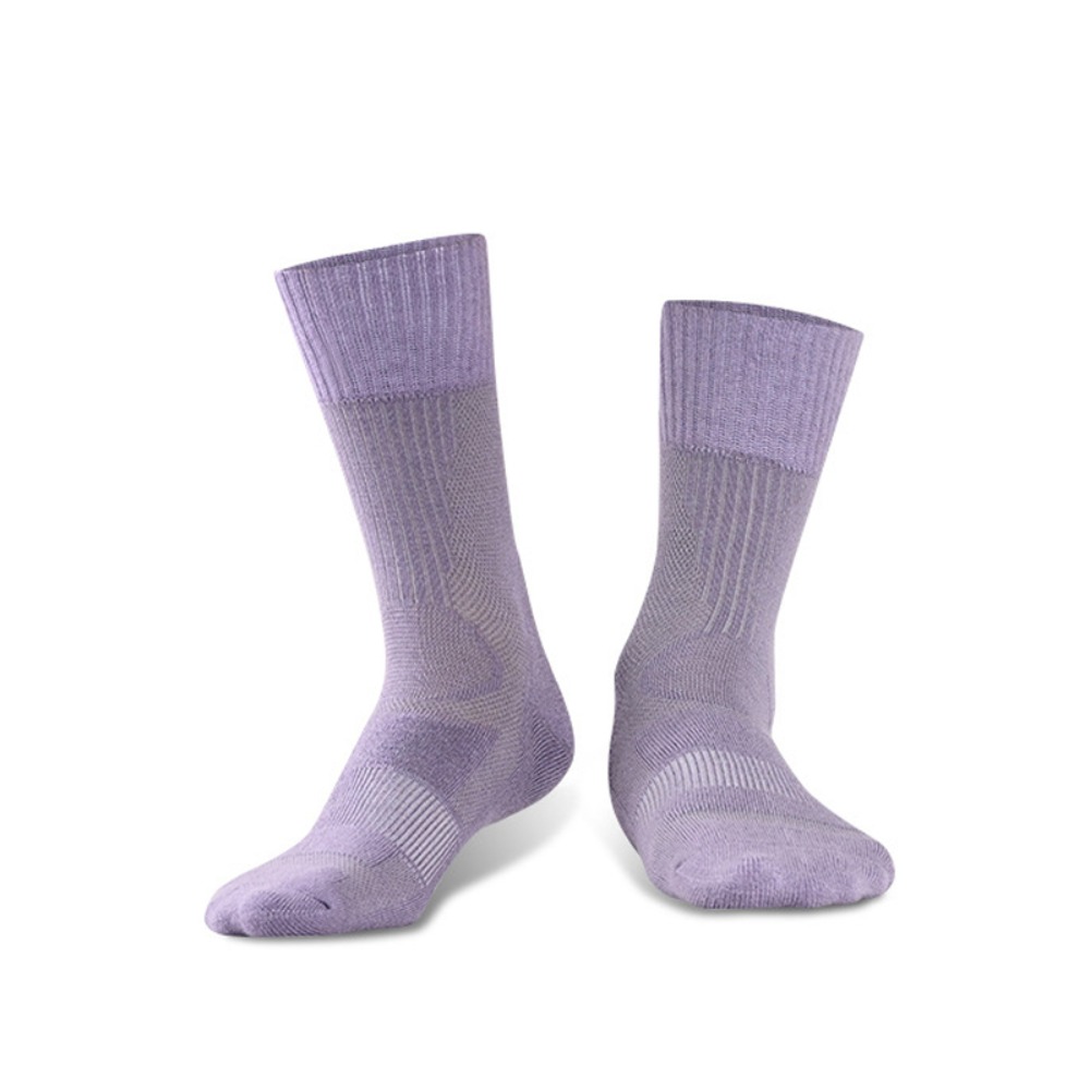 Breathable Outdoor Sports Socks, Fuzzy Merino Wool Thickened Winter Warm Socks for Men and Women