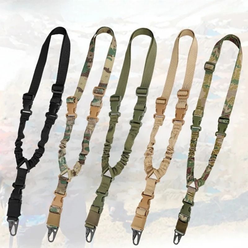 Outdoor Tactical Single Point Harness Safety Rope Camouflage Belt for Hunting Sports