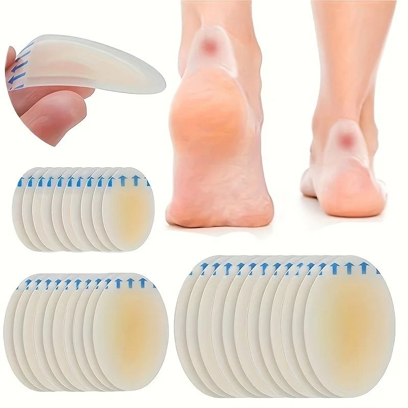 Hydrocolloid Gel Foot Pads For Heel And Forefoot Comfort