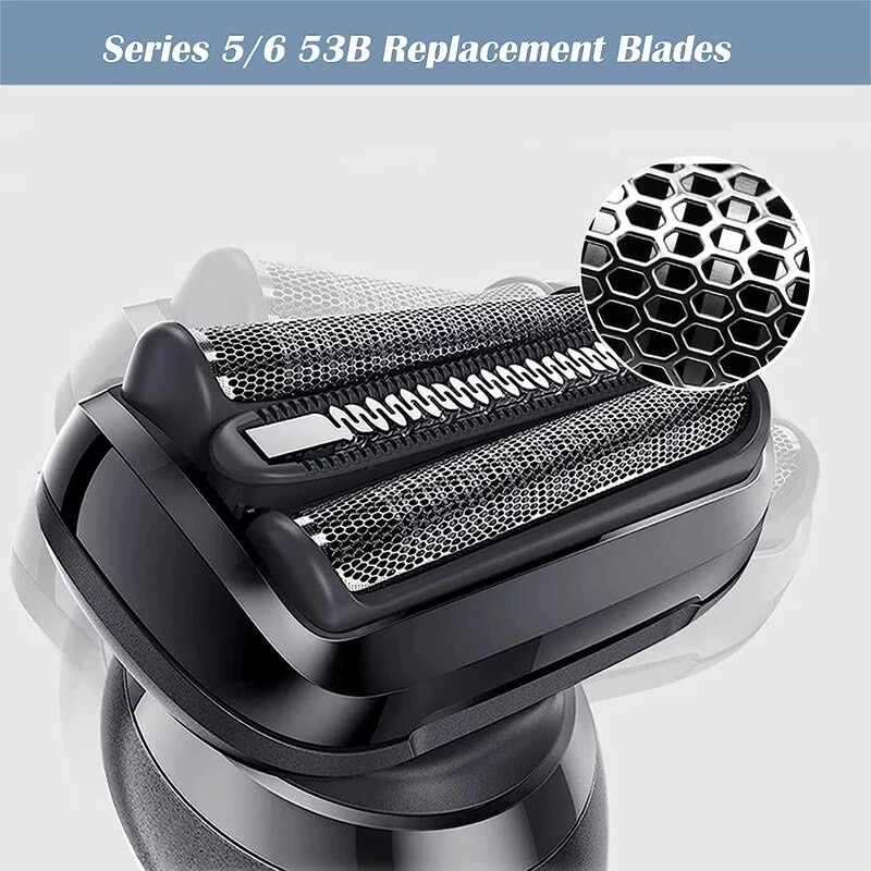 High-Performance Precision for a Smooth Shave, Replacement Head Blade for Braun Series 5 Electric Shaver Razor