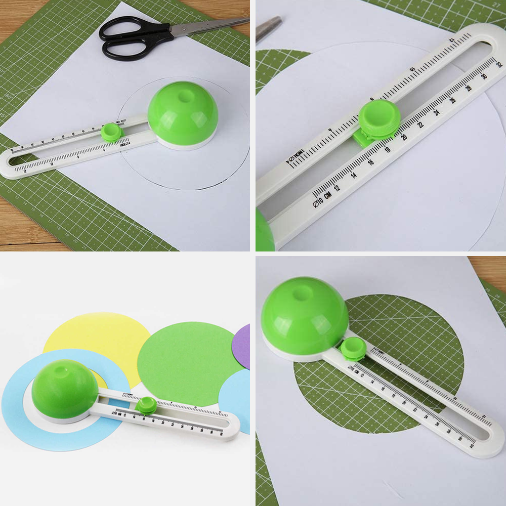 Adjustable Circle Paper Cutter Tool