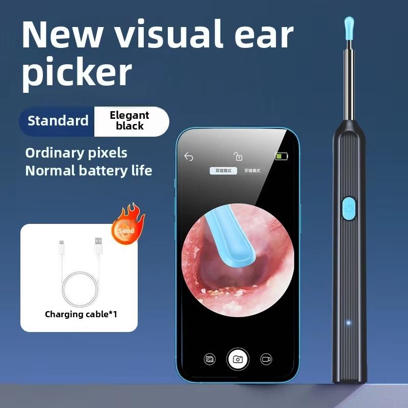 Smart Visual Ear Sticks Otoscope – Mini Camera Ear Wax Removal & Health Care Tool