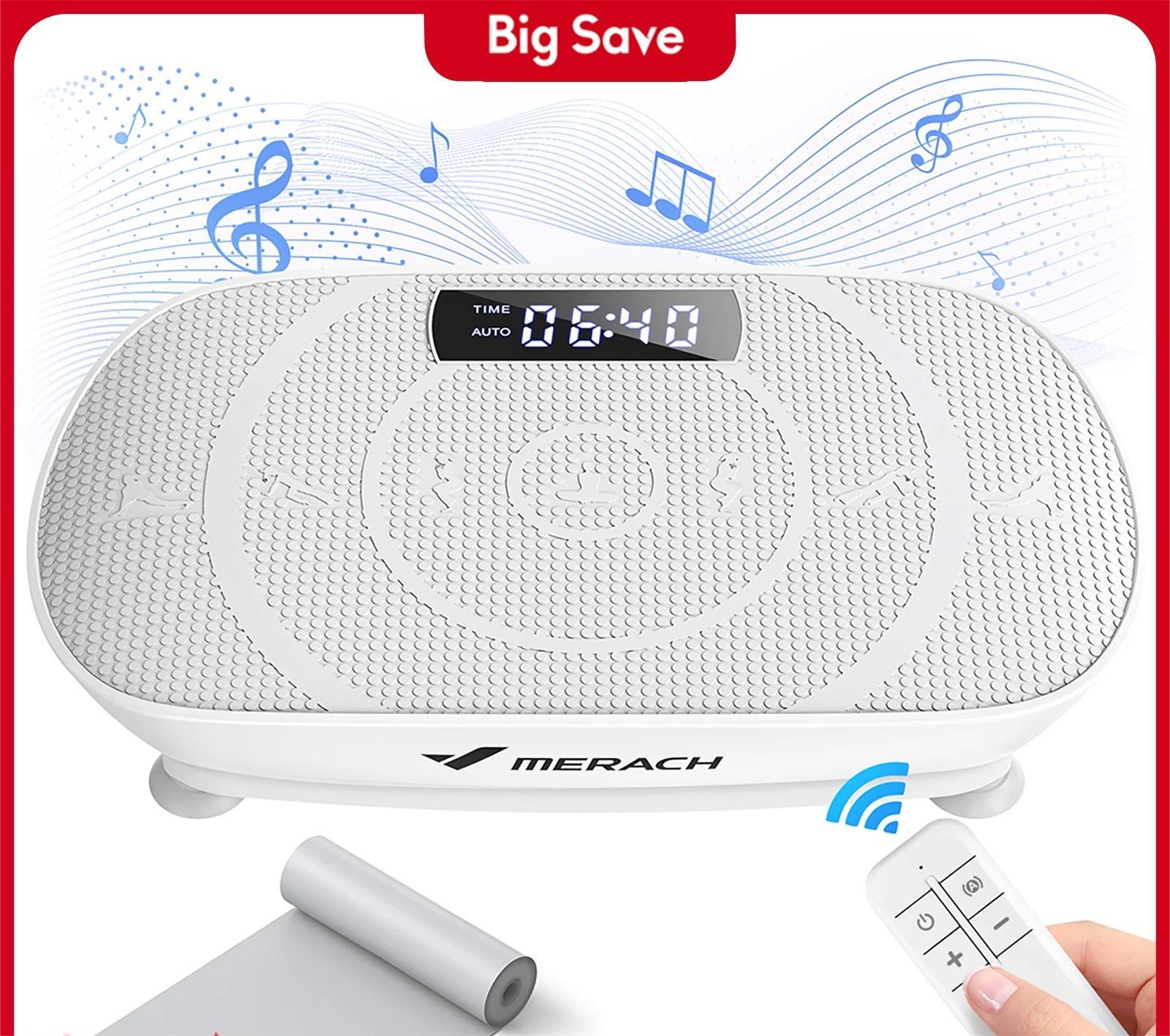 Whole Body Vibration Fitness Platform for Workout and Toning