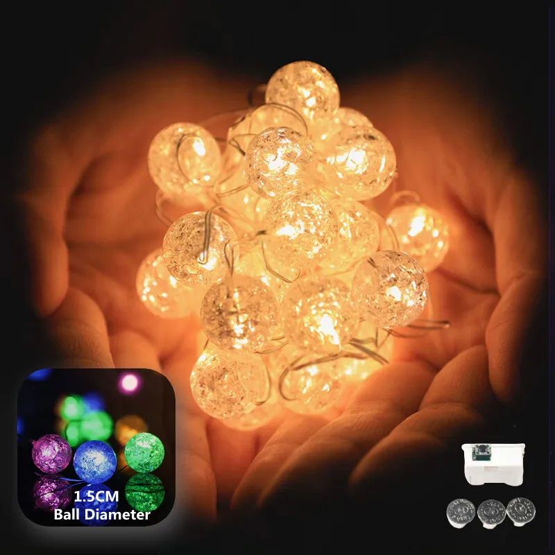 Battery Operated LED Fairy Lights Garland