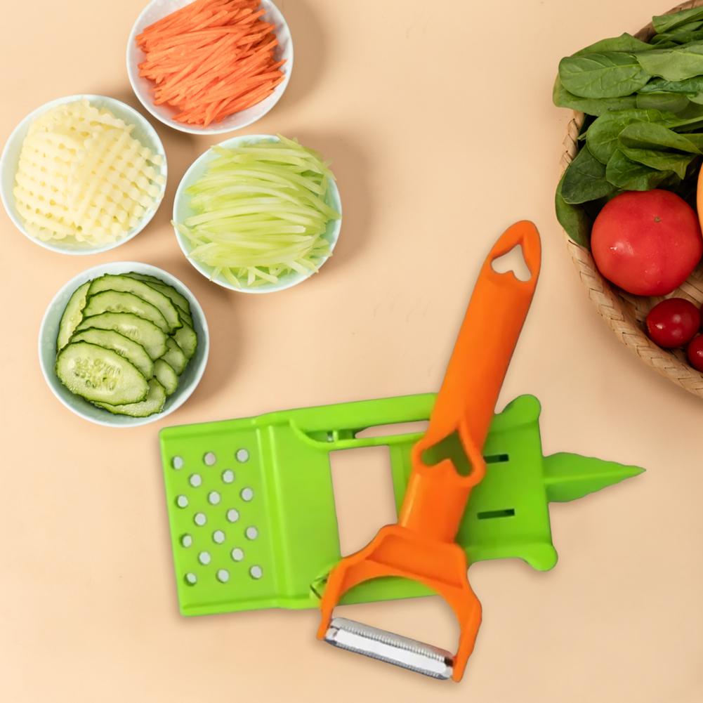 Multifunctional Vegetable Peeler and Citrus Juicer for Effortless Kitchen Prep