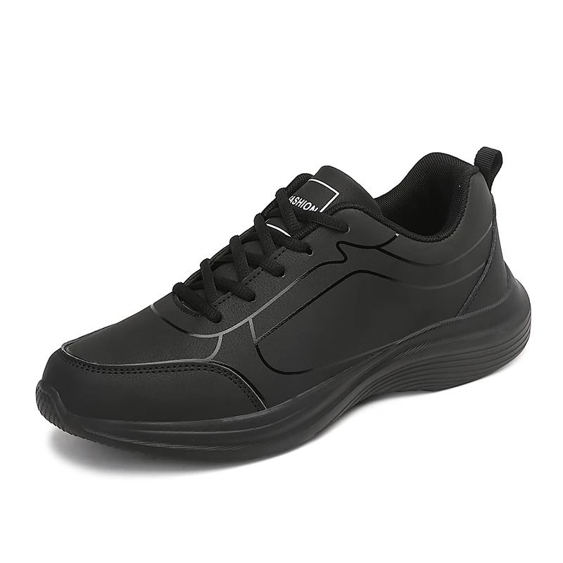 Men Winter Running Shoes Lightweight Anti Slip Walking Sneakers