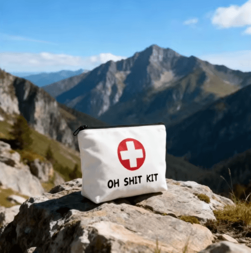 Canvas OH SHIT KIT Emergency First Aid and Travel Pouch