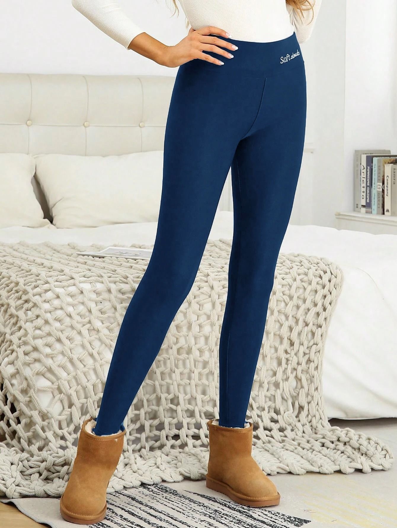 Cozy High Waist Winter Leggings for Women