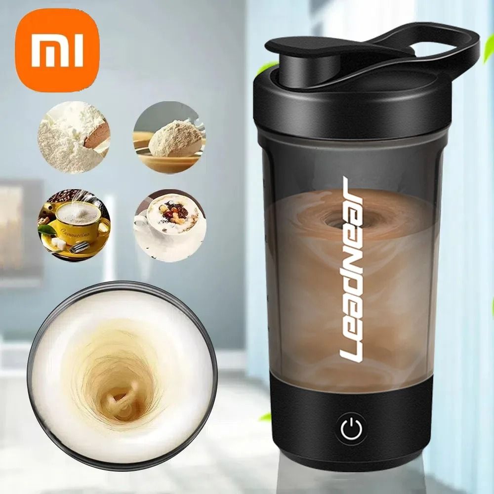 Portable Electric Blender USB Rechargeable Shaker Cup for Milkshake and Coffee