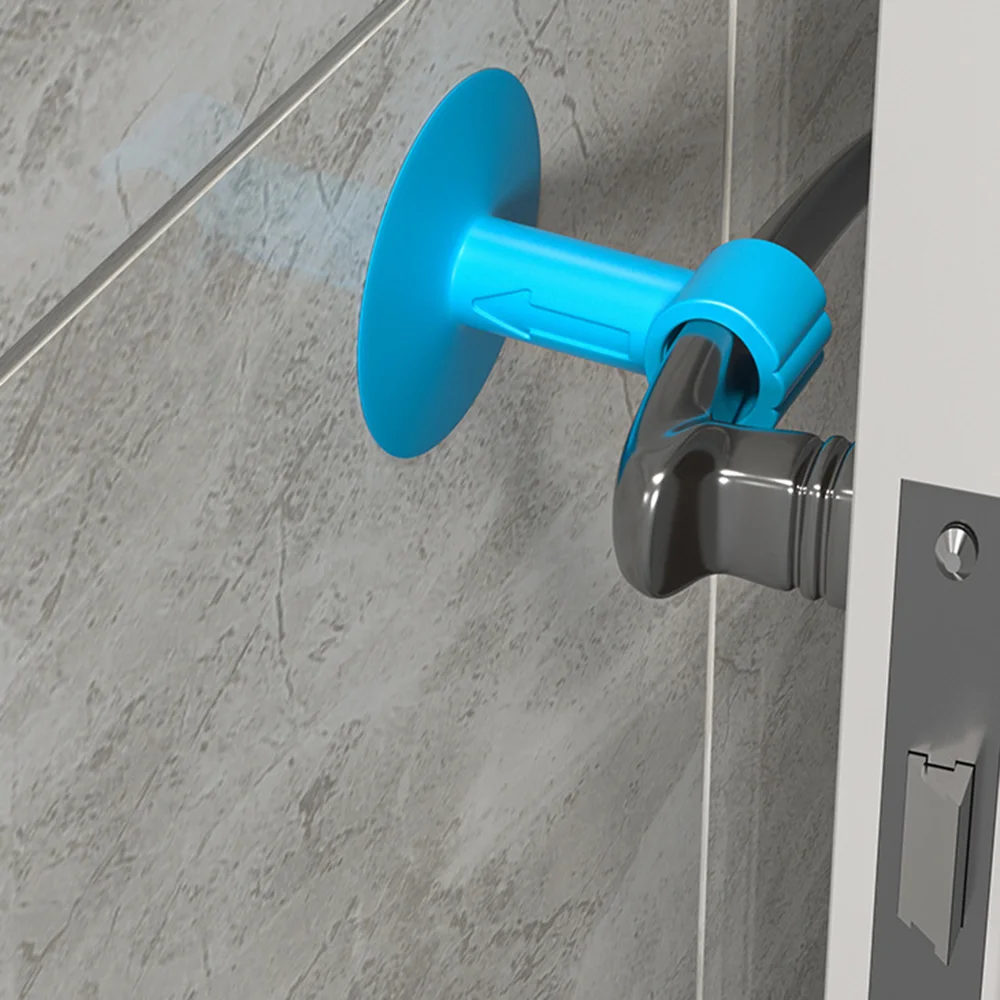 Door Handle Cover Silicone Bumper, Anti-Collision Suction Cup, Wall Protection Pad