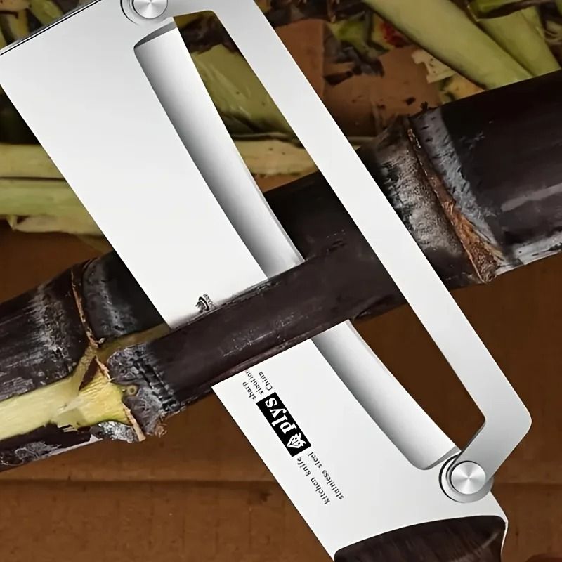 Stainless Steel Fruit and Vegetable Peeler with Wooden Handle