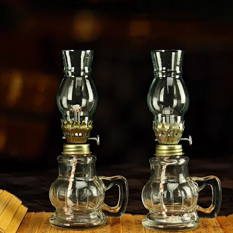 Retro Windproof Kerosene Oil Lamp