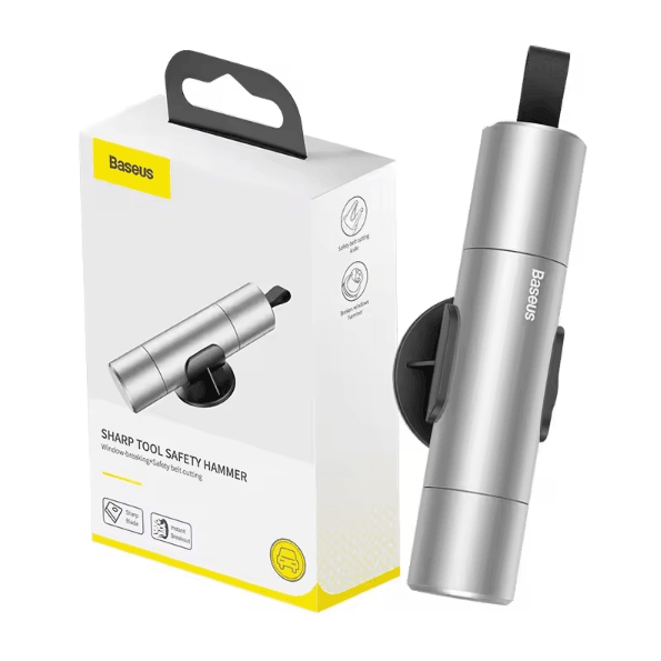 Baseus Guardian 3-in-1 Car Safety Hammer & Emergency Escape Tool