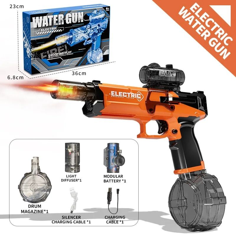 Kids Electric Water Gun High Pressure Automatic Water Blaster Toy