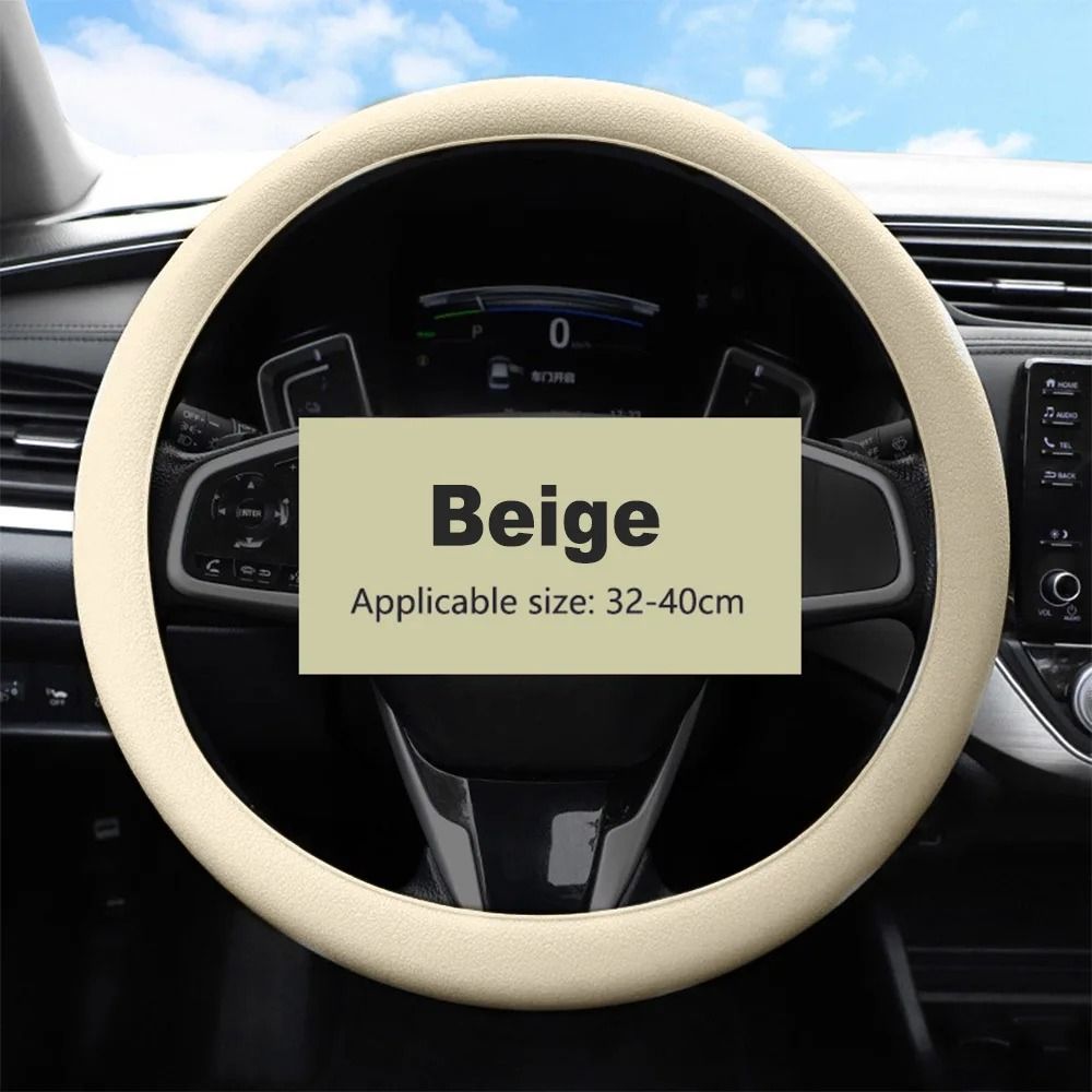 Universal Silicone Steering Wheel Cover Soft Elastic Grip