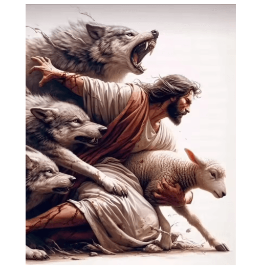 Sacred Heart Jesus Canvas Wall Art Christian Religious Canvas Print for Home Decor