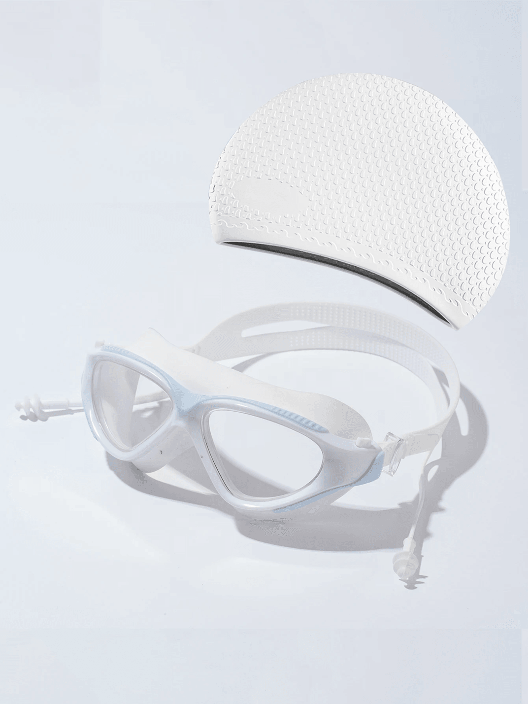 Seasprint Anti-Fog UV Swim Goggles – Adjustable Silicone Waterproof Eye Protection
