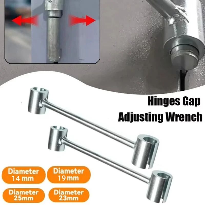 Adjustable Door Hinge Repair and Gap Adjusting Wrench Tool 14–25mm