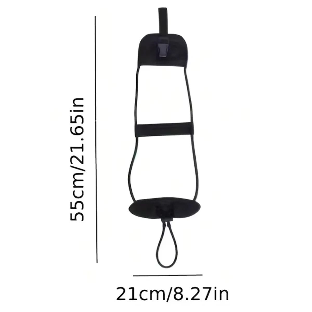 Heavy-Duty Nylon Cargo Tie-Down Luggage Lash Strap