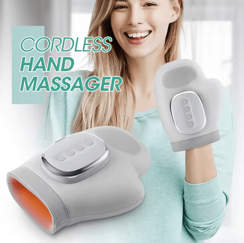 Smart Electric Hand Massager Glove – Air Compression Wrist & Finger Relief Device