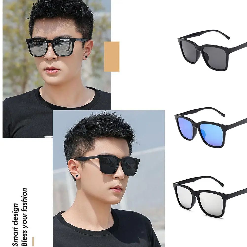 Large Frame Square Sunglasses for Men